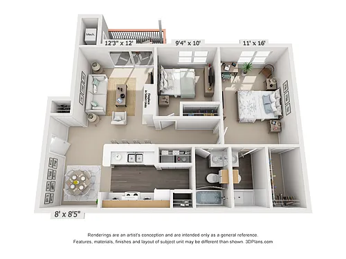 Floor plan Lorraine