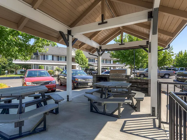 Our Community BBQ Grill and Picnic Area at The Regency Apartments