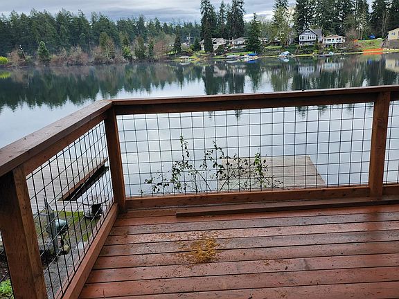 New deck entrance