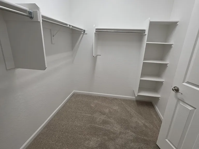 Master bedroom closet
