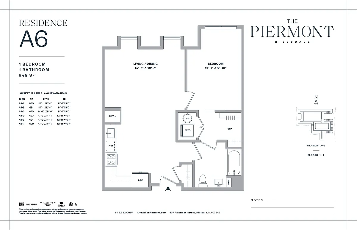 Floor plan A6