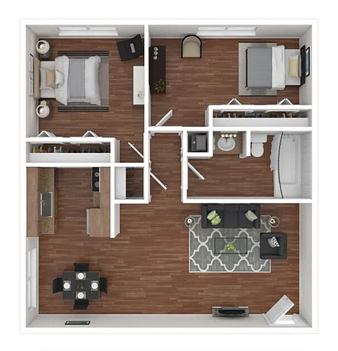 Floor plan B1
