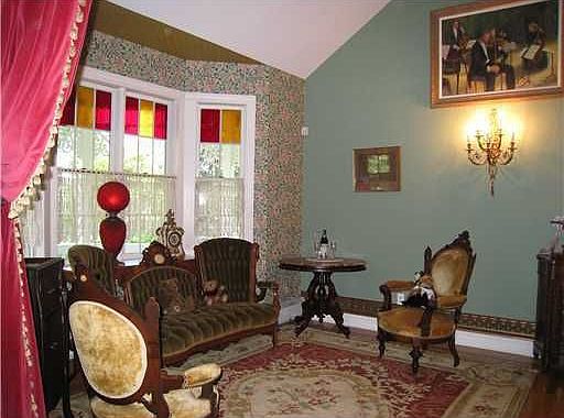 oak hardwood floors with mahogany inlaids