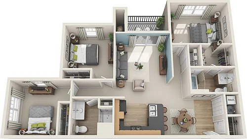Floor plan Cheer