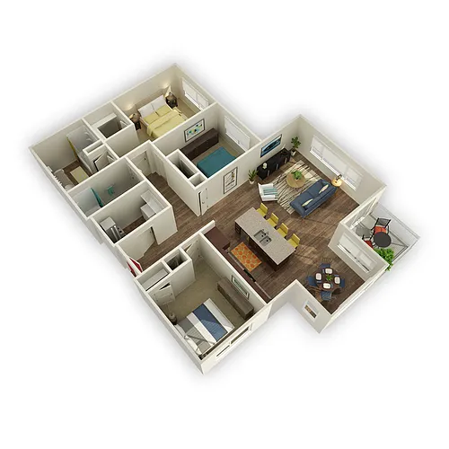 Floor plan Legacy (g)