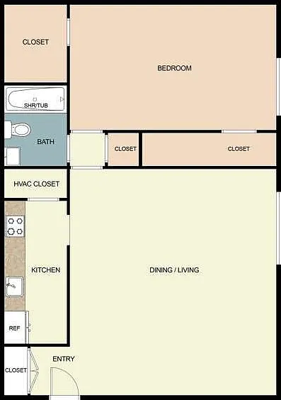 1 bedroom 1 bedroom
