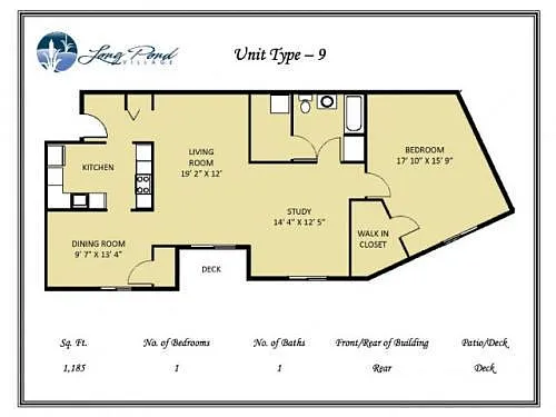 Floor plan The Riley
