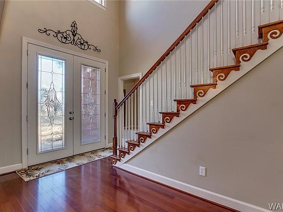 Entry foyer and staircase
