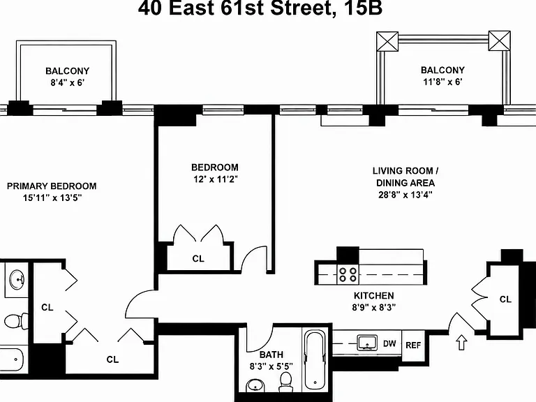 40 E 61st St #15B — Photo 2