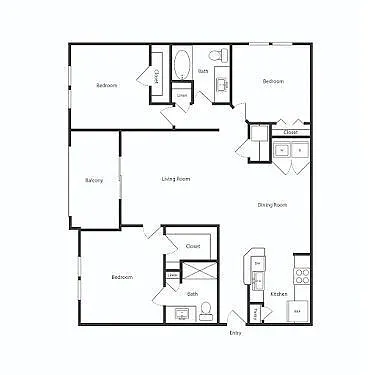 Floor plan 3A