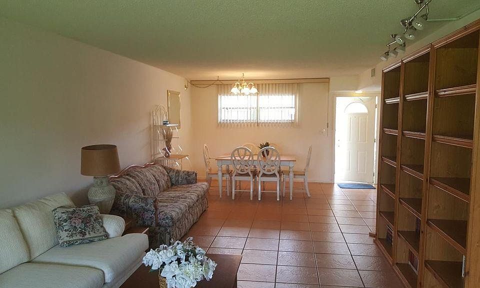 Living room and dining room 