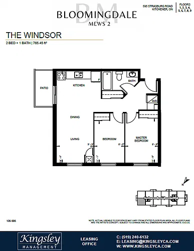 Floor plan 706
