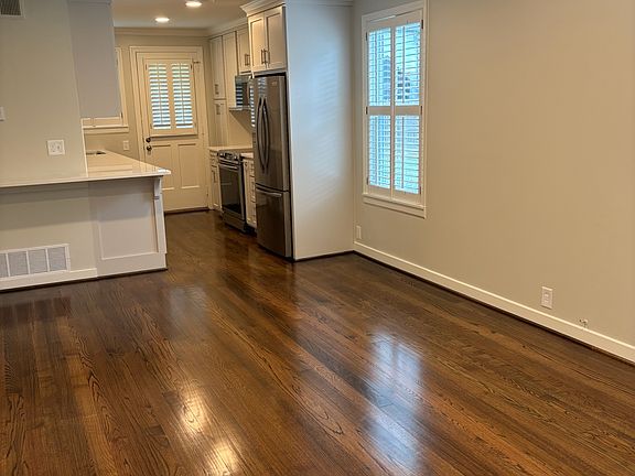 View into new kitchen