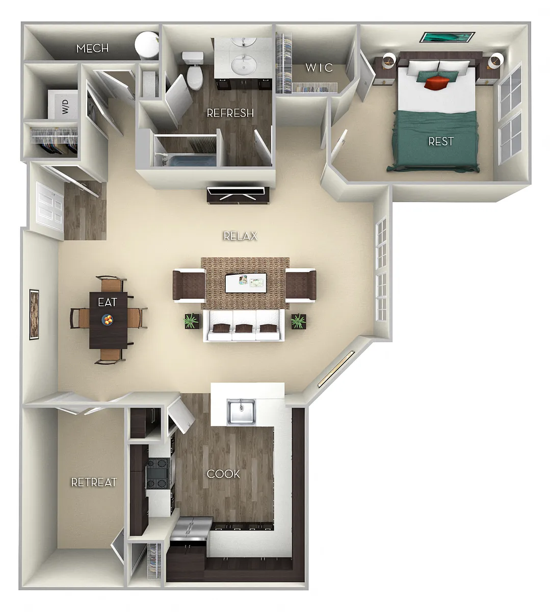 Floor plan Preston