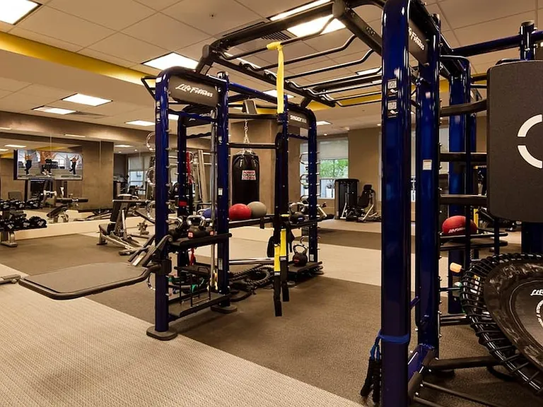 Stay fit in our state-of-the-art fitness center.