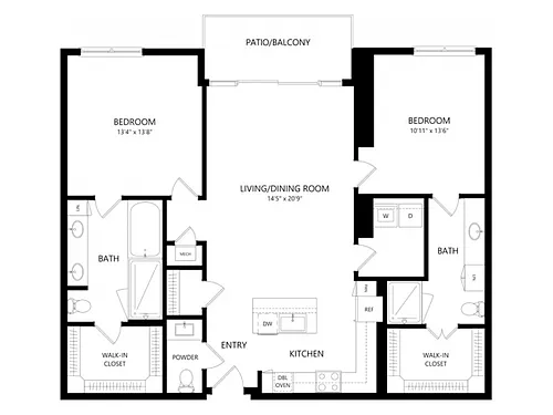 Floor plan B3