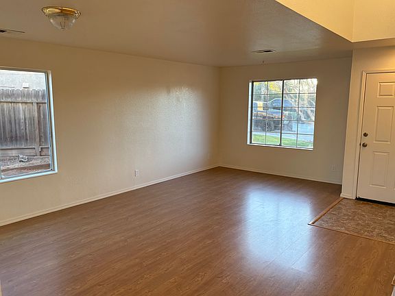 Foyer and living room