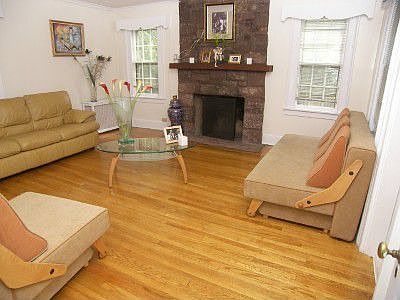Living Room with Fireplace