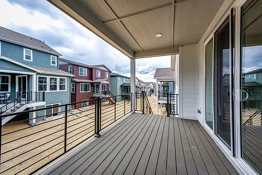 Beautiful deck. Back yard will be fenced and Landscaped professionally.