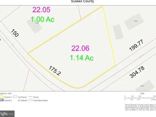 Corner Lot Ray Road And Martin Rd, Bridgeville, DE 19933