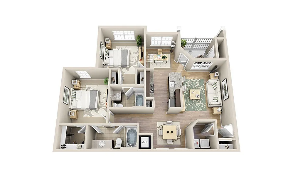 Floor plan B2 Edisto