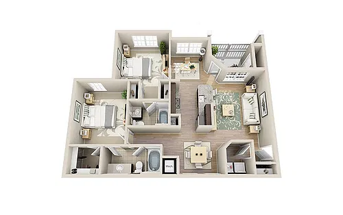 Floor plan B2 Edisto
