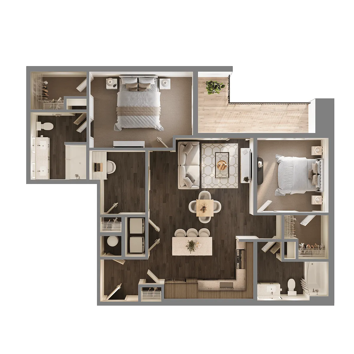 Floor plan B5D