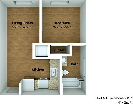 3rd image of 1142 W Grace St APT G2