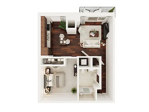 Floor plan THE ANDREW