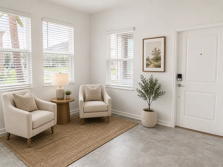 Main level bonus room - virtually staged