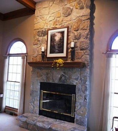 Fireplace in Living Room