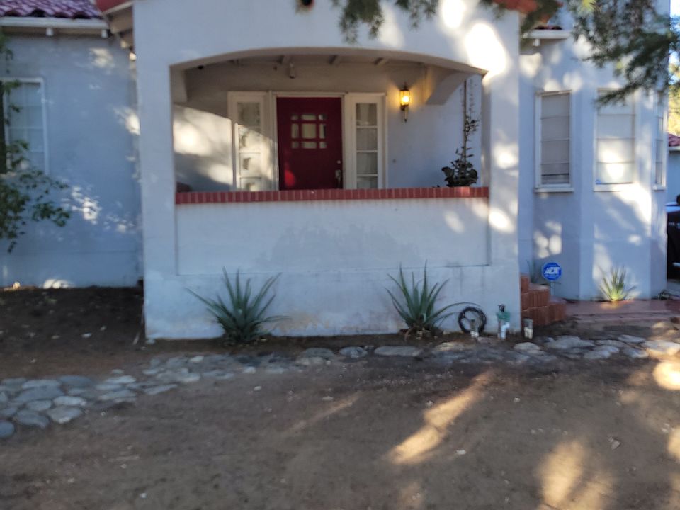 Front of the house. More water wise plants have been put in.