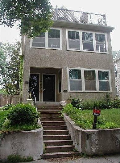 Front yard has plenty of perrenials