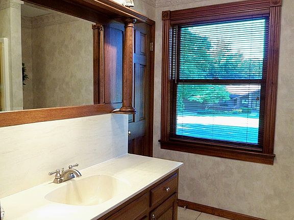 Full Bath with Antique Vanity Top