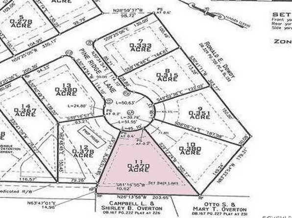 LOT 11 Pine Ridge Ln, Farmville, VA 23901