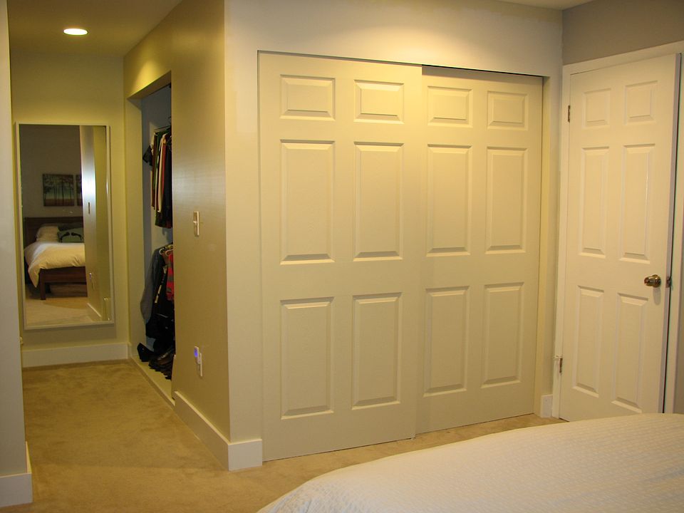 Many large closets to enjoy.
