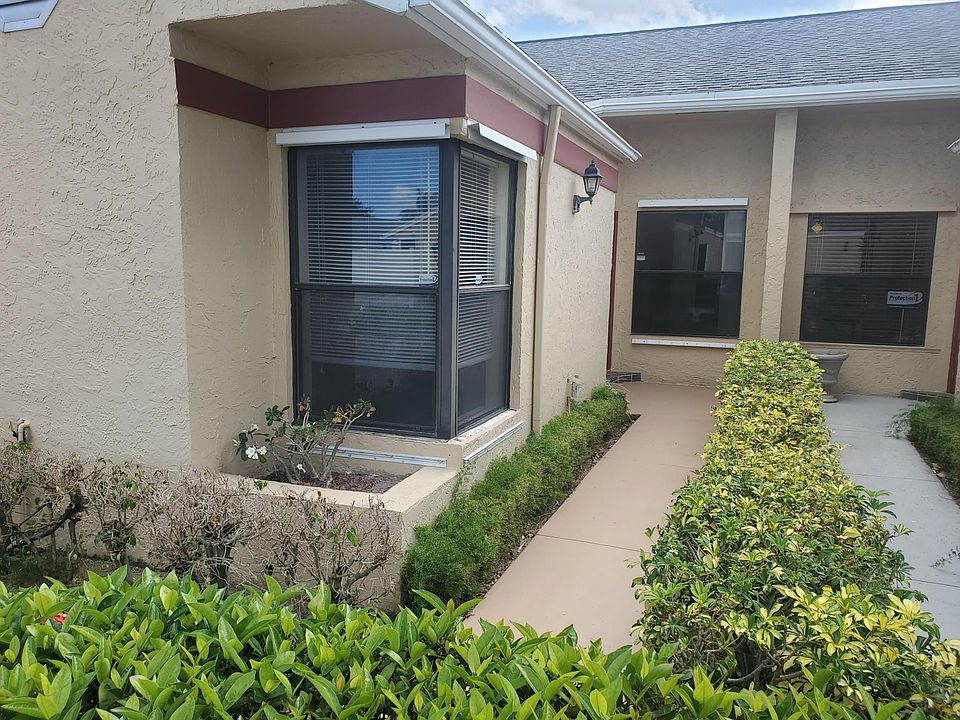 Front of unit with walkway