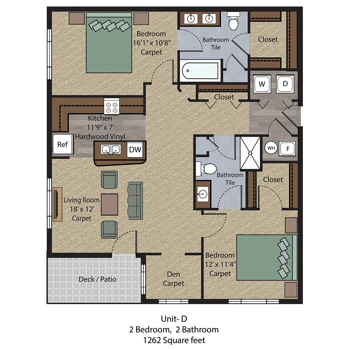 Floor plan D