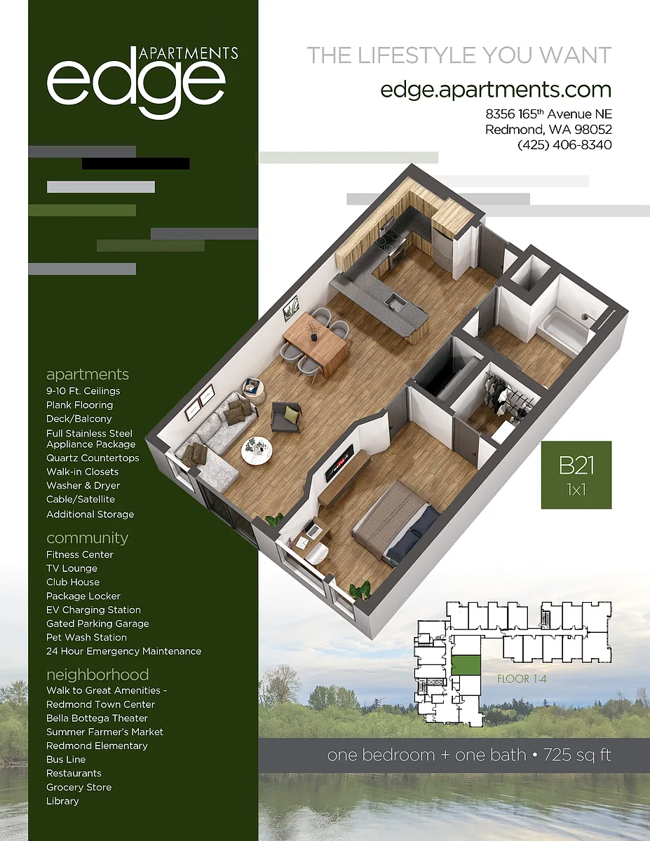 Floor plan B21