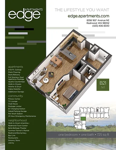 Floor plan B21