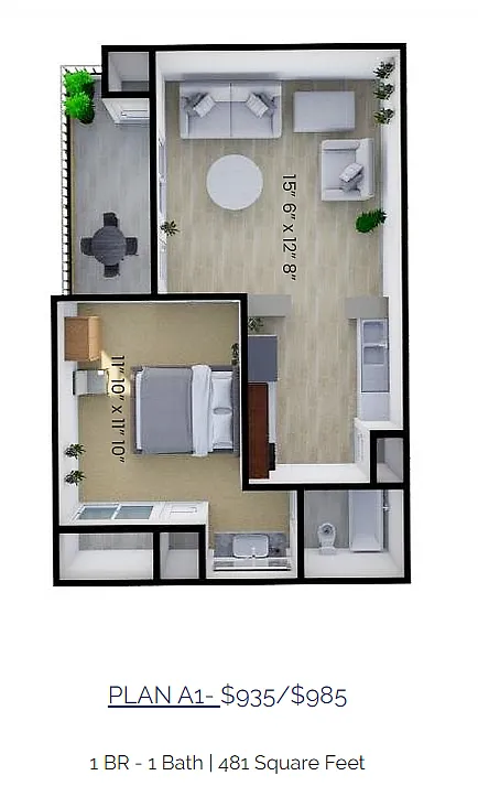 Floor plan A1