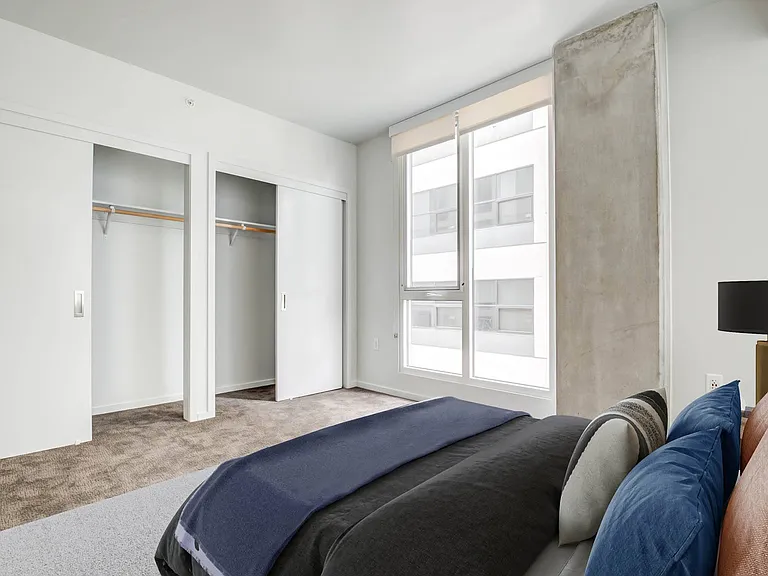 Floor to ceiling windows at Vance in San Francisco, CA.