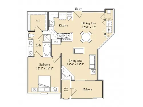 Floor plan 1 - Hibiscus