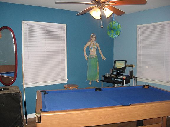 1st Bedroom. Pool table can remain.