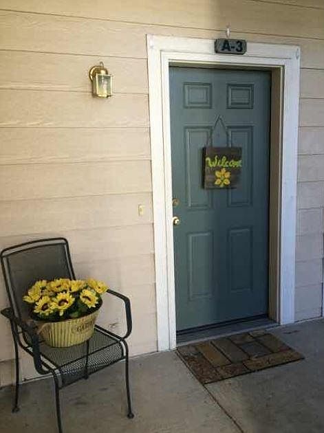 Ground-level front door. No more stairs!