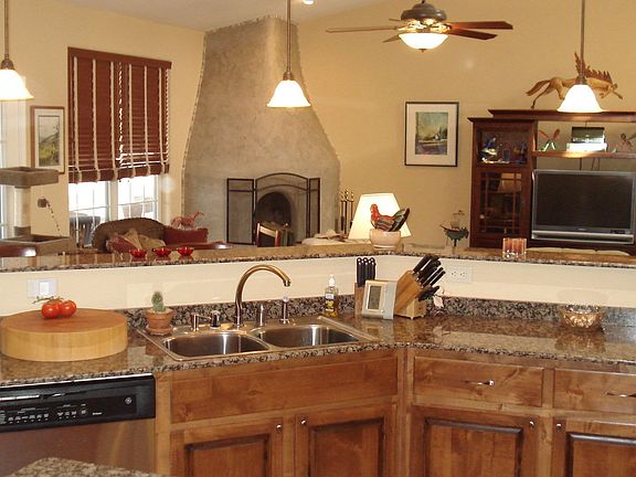Open Kitchen & Living area