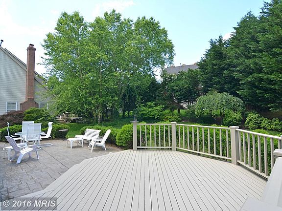 Freshly Painted Rear Deck