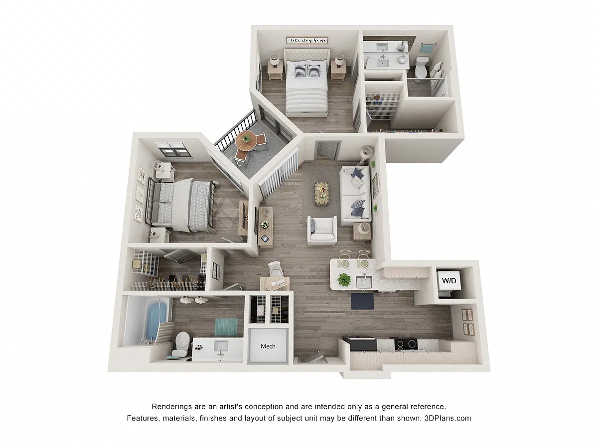 Floor plan 2C