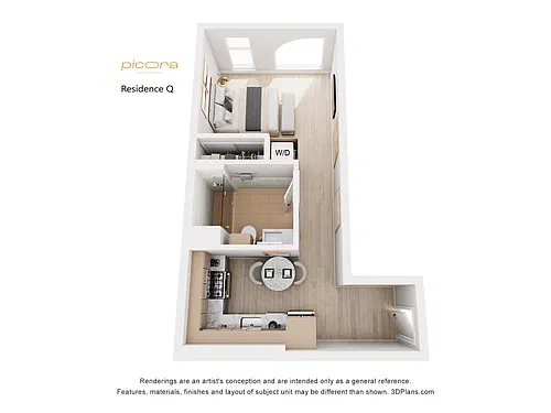 Floor plan Q