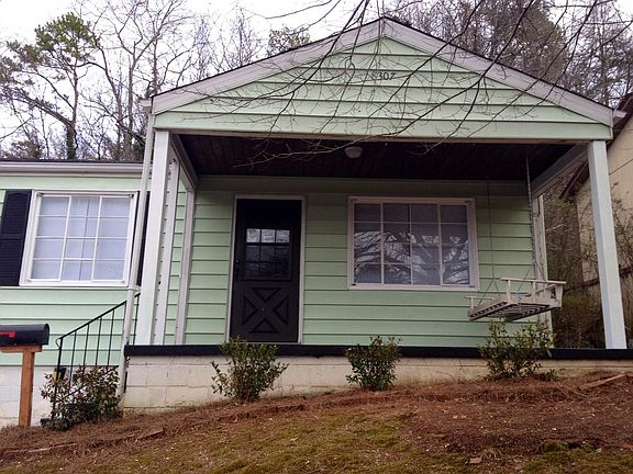 Front porch with swing